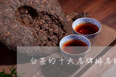 白茶品牌之巅：十大品牌惊艳登场