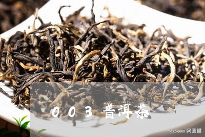 003普洱茶/2023042824509