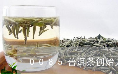 0085普洱茶创始人/2023092526960