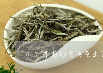 00年前的普洱茶生茶/2023120652727