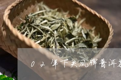 02年下关凤牌普洱茶/2023092616293