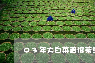 03年大白菜普洱茶级别表/2023051058471