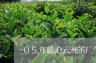 05年临沧云洲茶厂生态班章多少钱/2023060466827