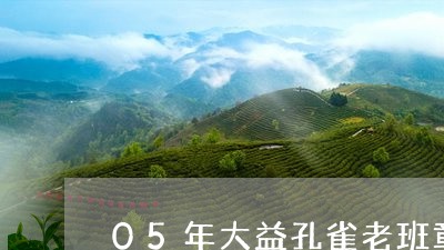 05年大益孔雀老班章/2023061262704