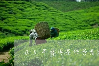 05年普洱茶陆号青饼/2023061647363