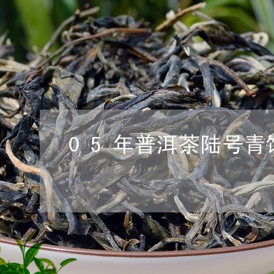 05年普洱茶陆号青饼/2023072390401