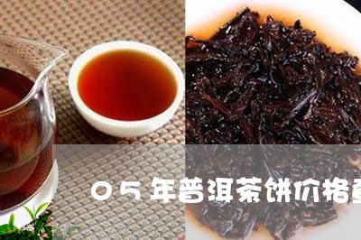 05年普洱茶饼价格查询/2023122020471