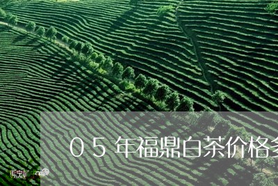 05年福鼎白茶价格多少/2023092180473