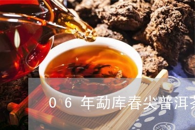 06年勐库春尖普洱茶/2023092846069