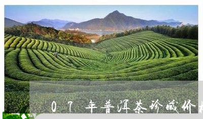 07年普洱茶珍藏价格/2023062475148