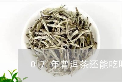 07年普洱茶还能吃吗/2023092940471