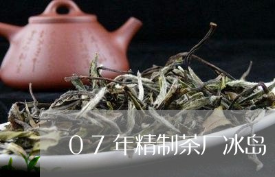 07年精制茶厂冰岛/2023042624248