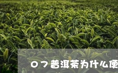 07普洱茶为什么便宜/2023080259505