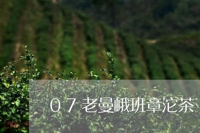 07老曼峨班章沱茶/2023042518271