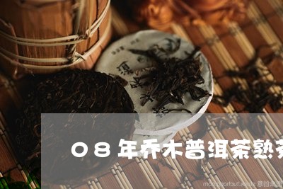 08年乔木普洱茶熟茶/2023080360794