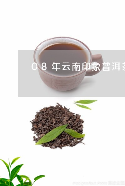 08年云南印象普洱茶/2023062874715