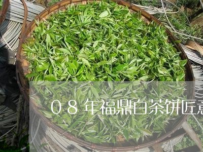 08年福鼎白茶饼匠意/2023120642925