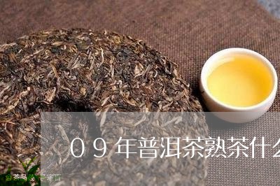 09年普洱茶熟茶什么价格/2023110164048