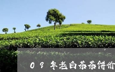 09年老白茶茶饼价格/2023092736270