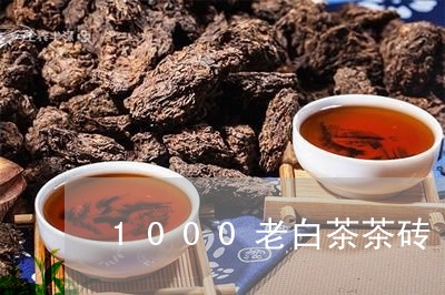 1000老白茶茶砖/2023121522603