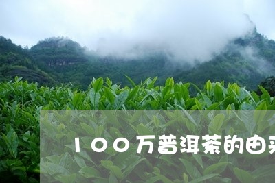 100万普洱茶的由来/2023062807495