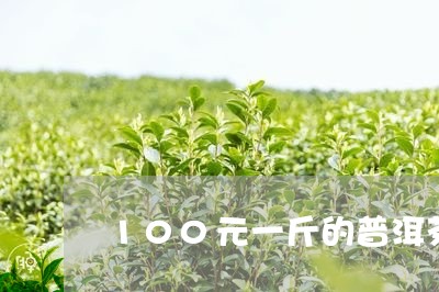 100元一斤的普洱茶/2023062164946