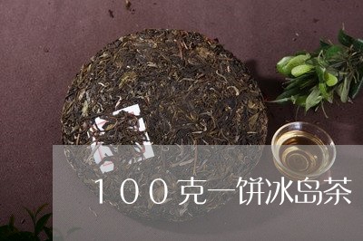 100克一饼冰岛茶/2023042682504