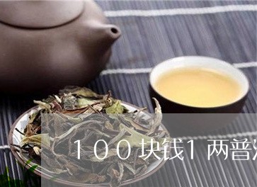 100块钱1两普洱茶/2023092829371