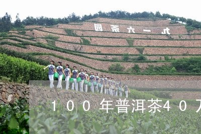 100年普洱茶40万/2023062769464