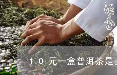 10元一盒普洱茶是真的吗/2023110470401