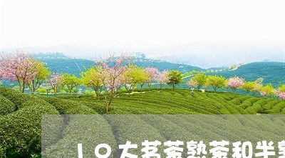 10大茗茶熟茶和半熟茶的区别/2023053141594