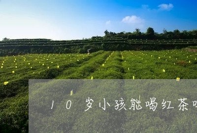 10岁小孩能喝红茶吗/2023060843046