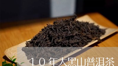 10年大黑山普洱茶/2023120579593