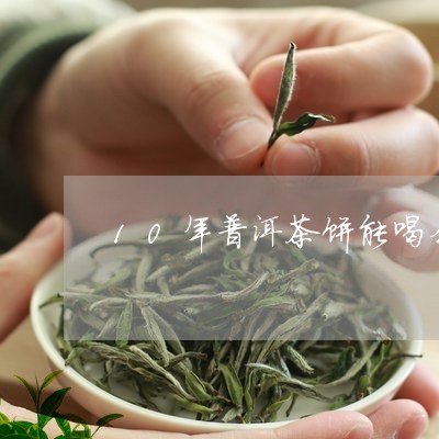 10年普洱茶饼能喝么/2023072185069