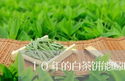 10年的白茶饼能喝吗/2023092791783