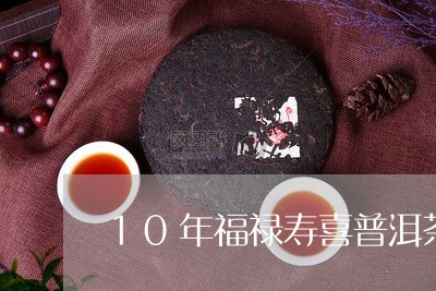 10年福禄寿喜普洱茶/2023092789248