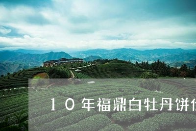 10年福鼎白牡丹饼价格/2023092359592