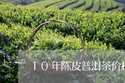 10年陈皮普洱茶价格/2023100689379