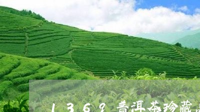 1369普洱茶珍藏品/2023100566479