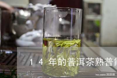 14年的普洱茶熟普能买不/2023051086582