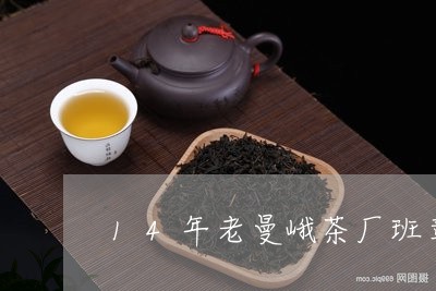 14年老曼峨茶厂班章/2023092286929