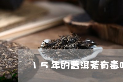 15年的普洱茶有毒吗能喝吗/2023110425057