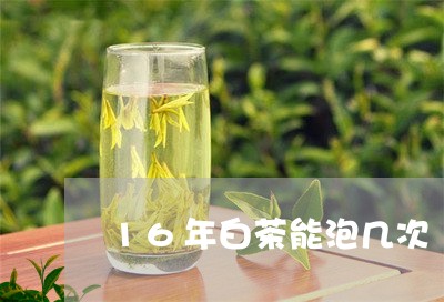 16年白茶能泡几次/2023071338140