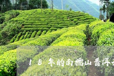 18年的南糯山普洱茶/2023101778351