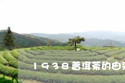 1938普洱茶的由来/2023080327368