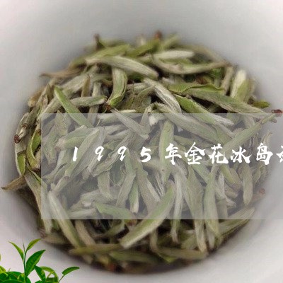 1995年金花冰岛茶/2023092351603