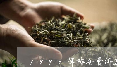 1999年陈仓普洱茶/2023100629594