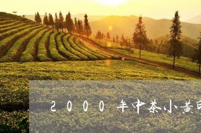 2000年中茶小黄印/2023071522823