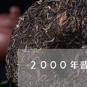 2000年普洱茶状况/2023062820803