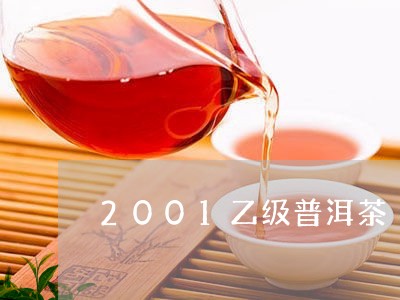 2001乙级普洱茶/2023101631894